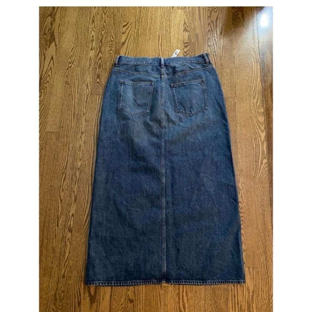 MADEWELL Midi Denim Skirt - Picture 9 of 9